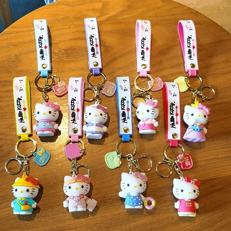 Sanrio Kawaii Anime Cartoon series HelloKitty A variety of creative cute girl heart two-dimensional keychain pendant gift
Sanrio Kawaii Anime Cartoon series HelloKitty A variety of creative cute girl heart two-dimensional keychain pendant gift