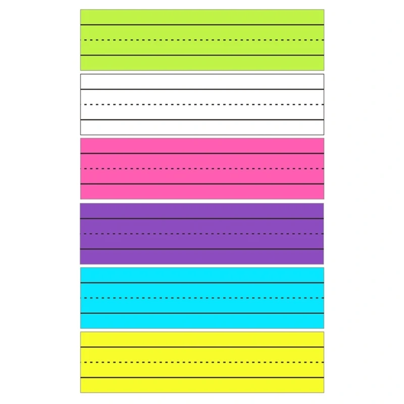 6Pcs Colored Magnetic Sentence Strips for Teachers, Sentence Strips with Magnets 12x3Inch Reusable Lined Sentence Strips N0HC
6Pcs Colored Magnetic Sentence Strips for Teachers, Sentence Strips with Magnets 12x3Inch Reusable Lined Sentence Strips N0HC