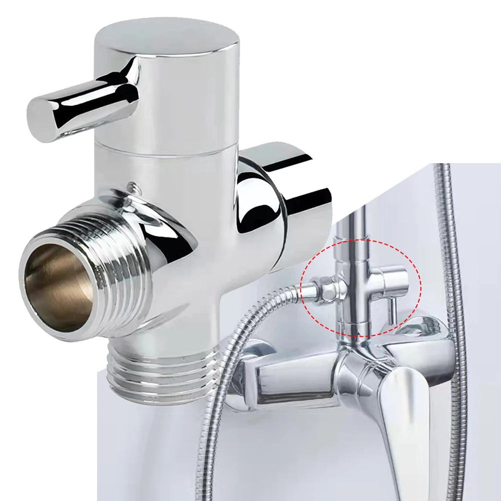 1PCS Brass Diverter Rain Shower Valve 3 Way Separator Adjustable Shower Head 1/2 Water Diverter Valve Bathroom Part Silver
1PCS Brass Diverter Rain Shower Valve 3 Way Separator Adjustable Shower Head 1/2 Water Diverter Valve Bathroom Part Silver