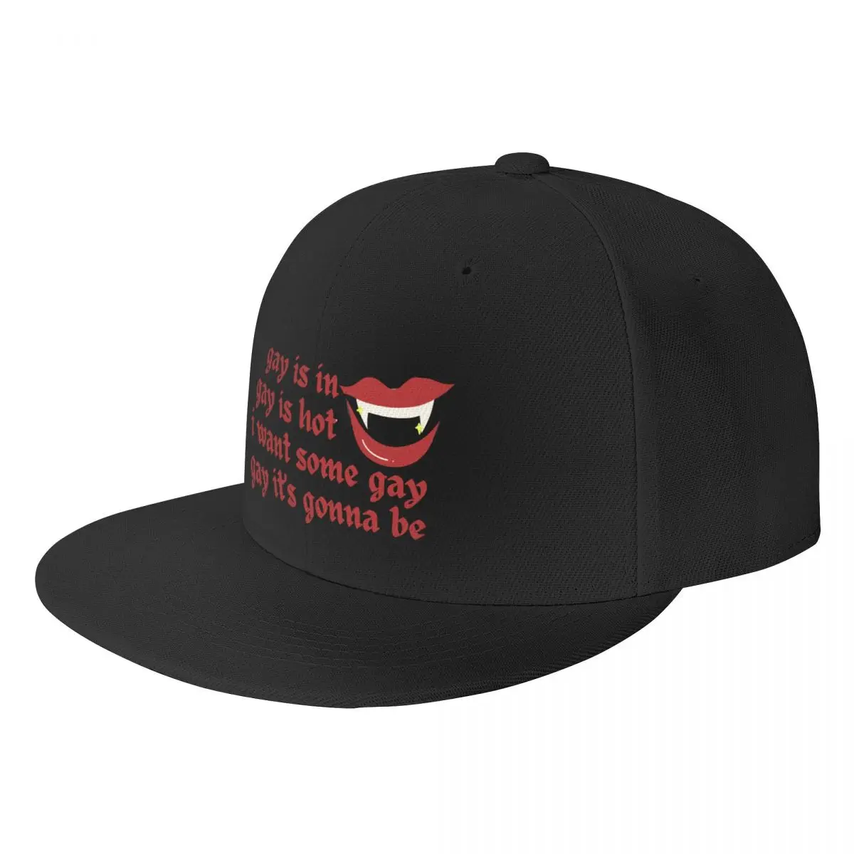 

Laszlo Cravensworth - Gay is in, gay is hot, i want some gay, gay it's gonna be Baseball Cap Vintage Luxury Woman Hat Men's