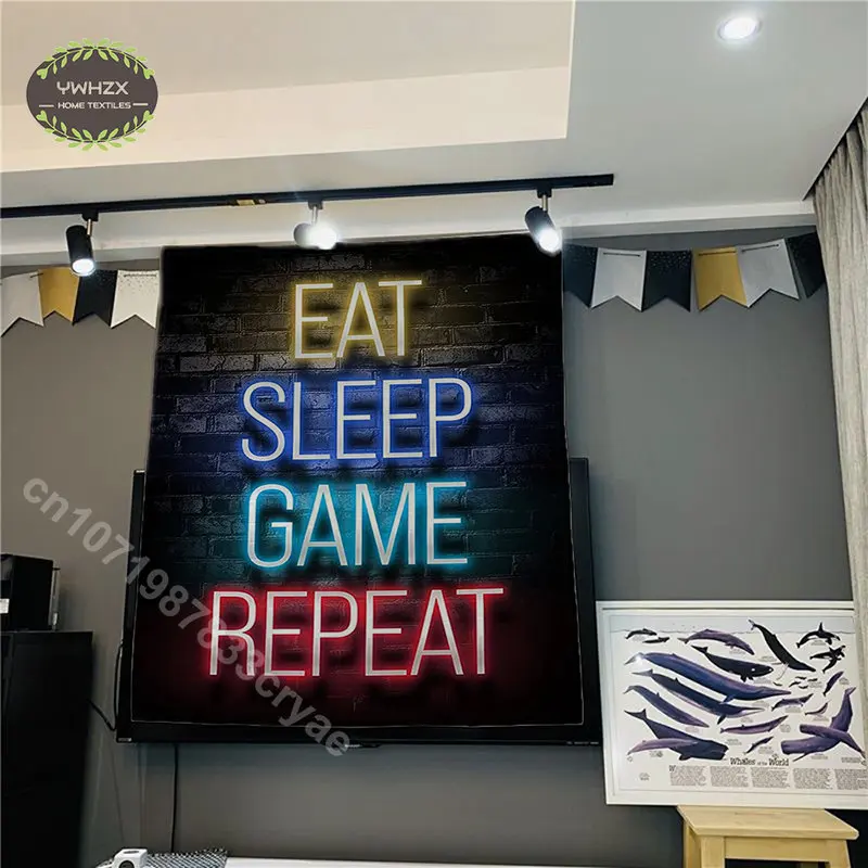 Game Neon with Lights Tapestry Wall Hanging House Room Decoration Home Decor Bedroom Student Dormitory Background Tapestries
Game Neon with Lights Tapestry Wall Hanging House Room Decoration Home Decor Bedroom Student Dormitory Background Tapestries