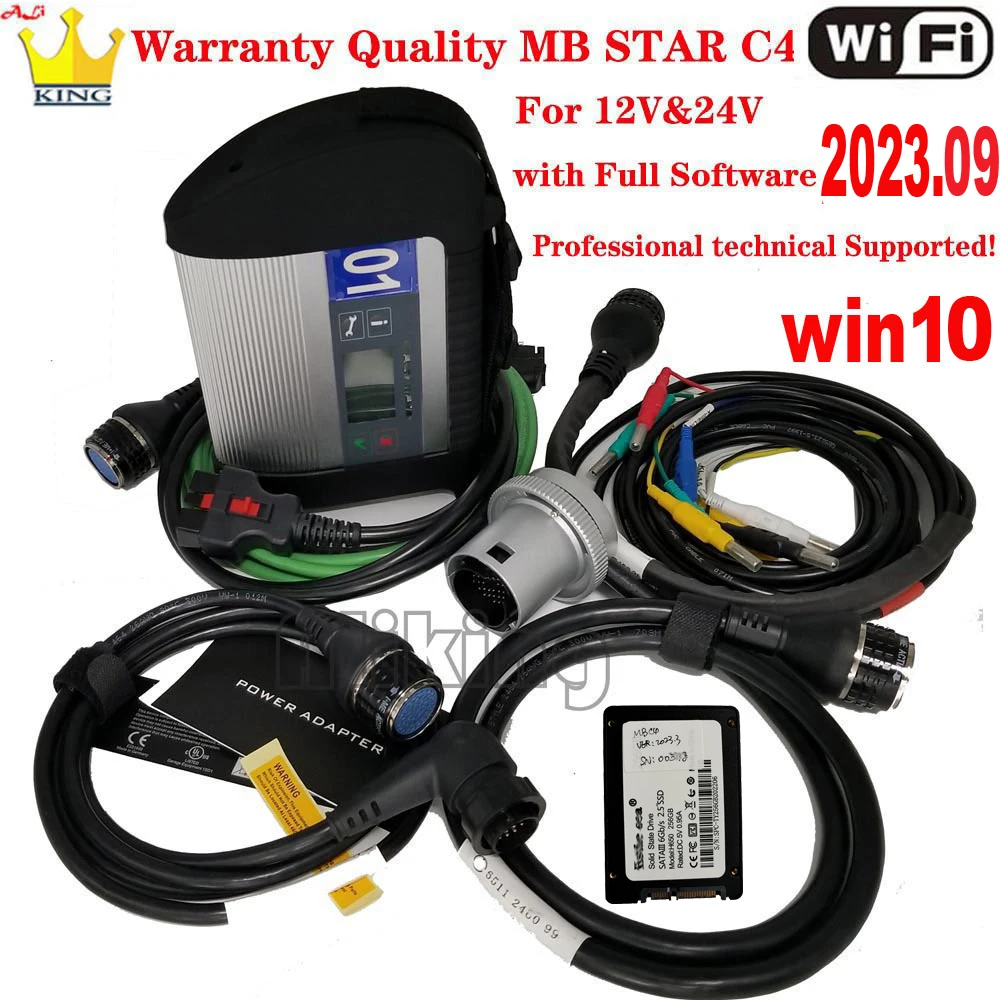Star diagnosis c4 MB Star C4 SD Connect software win10 v09/2023 WIFI MB Star C4 Diagnosis tools system for car/truck(12V/24V)
Star diagnosis c4 MB Star C4 SD Connect software win10 v09/2023 WIFI MB Star C4 Diagnosis tools system for car/truck(12V/24V)