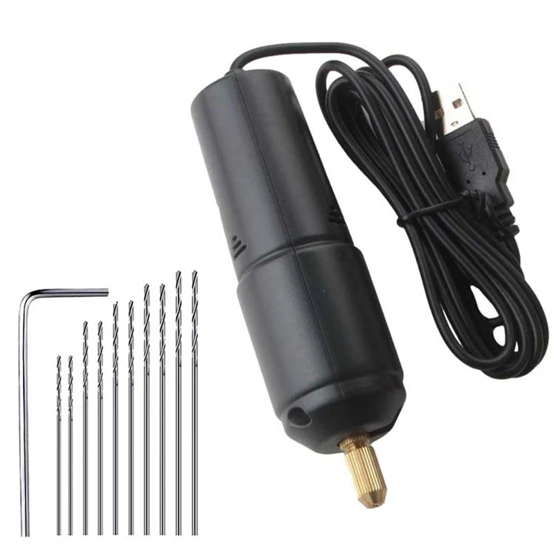 USB Electric Steel Multi-Purpose Electric Steel Portable Hand-Held Drilling Tool Mini Electric Drill
USB Electric Steel Multi-Purpose Electric Steel Portable Hand-Held Drilling Tool Mini Electric Drill