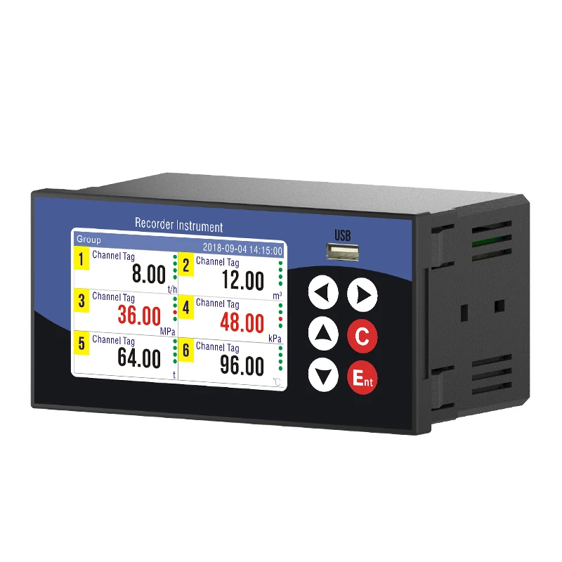 Multi Channel Data Logger Temperature Pressure Humidity Voltage Trend Chart Data Report RS485 PT100 4-20mA Analog Signal
Multi Channel Data Logger Temperature Pressure Humidity Voltage Trend Chart Data Report RS485 PT100 4-20mA Analog Signal