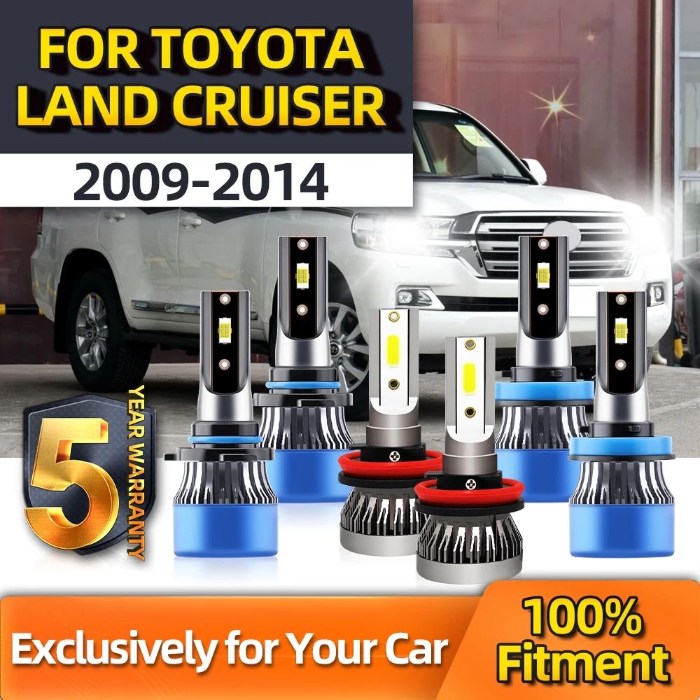 Crossfox 12V 6000K Bulb For Toyota Land Cruiser LED16000LM 9005 H11 High/Low H11 Fog Lamp Year 2009 2010 2011 2012 2013 2014
Crossfox 12V 6000K Bulb For Toyota Land Cruiser LED16000LM 9005 H11 High/Low H11 Fog Lamp Year 2009 2010 2011 2012 2013 2014