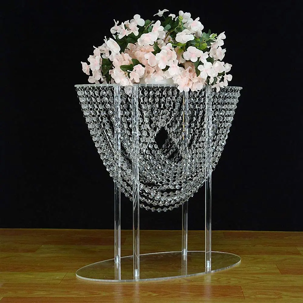 Wedding props new crystal road lead banquet hall wedding scene hotel main table flower decoration ornaments
Wedding props new crystal road lead banquet hall wedding scene hotel main table flower decoration ornaments