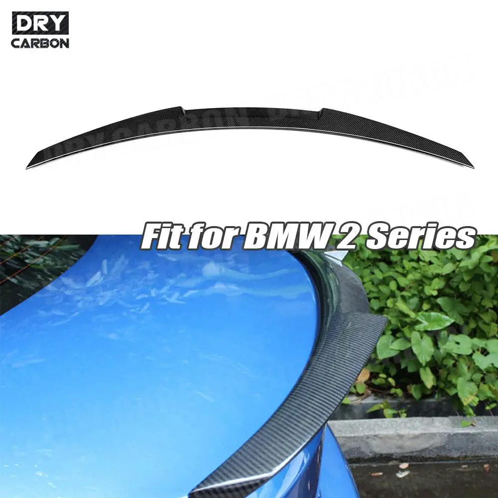 

Carbon Fiber Duckbill Rear Trunk Wing Spoiler For BMW 2 Series F22 F87 M2 Coupe 2014 2015 2016 2017 2018 2019 Rear Boot Spoiler