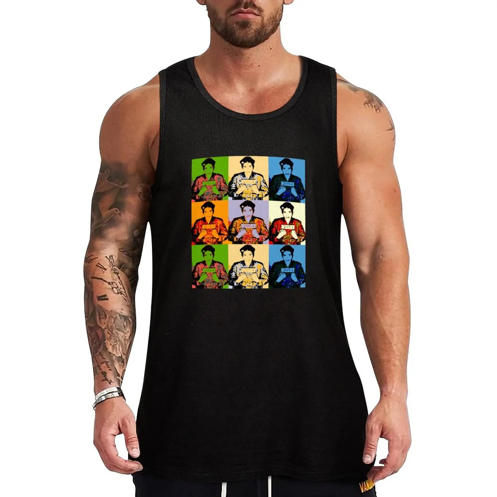 

New Rosa Parks Superstar Tank Top T-shirt Men's gym new in tops & t-shirt