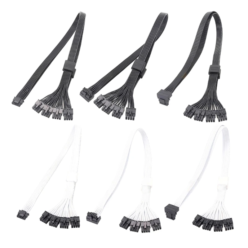 Новый силовой кабель PCIE5.0 8PIN x4 интерфейс для GPU PCIE5.0 12vhpwr 16PIN(12 + 4) изогнутый прямой для кабеля видеокарты
Новый силовой кабель PCIE5.0 8PIN x4 интерфейс для GPU PCIE5.0 12vhpwr 16PIN(12 + 4) изогнутый прямой для кабеля видеокарты