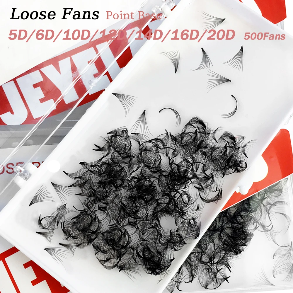 5D 6D 10D 20D Loose Fans Eyelash Extensions Pointy Base Premade Volume Fans Matte Black Russian Volume Professional Lash Makeup
5D 6D 10D 20D Loose Fans Eyelash Extensions Pointy Base Premade Volume Fans Matte Black Russian Volume Professional Lash Makeup