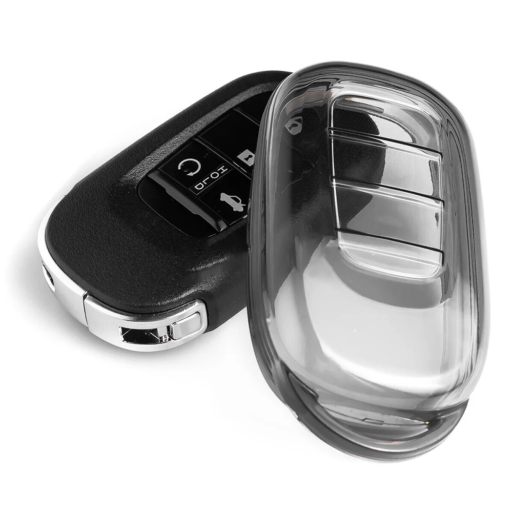 1PCS Car Key Case Transparent Black Key Protection Cover For Honda Civic 11th For Accord For CR-V For HR-V For Pilot Durable
1PCS Car Key Case Transparent Black Key Protection Cover For Honda Civic 11th For Accord For CR-V For HR-V For Pilot Durable