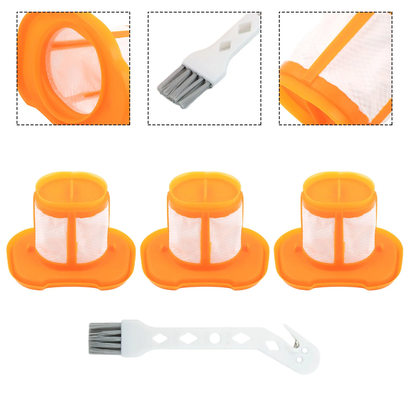 3pcs Filter For Black+Decker BHHV320B BHHV320J BHHV520BF Vacuum Cleaner Replacement Robot Sweeper Spare Part Home Appliance
3pcs Filter For Black+Decker BHHV320B BHHV320J BHHV520BF Vacuum Cleaner Replacement Robot Sweeper Spare Part Home Appliance