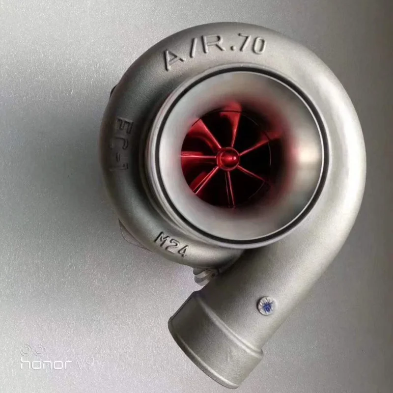 JKVK RACING 3"; GTX3582R GEN2 Dual Ceramic Ball Bearing Billet Turbocharger V-band 1.01 A/R 850HP Turbine
JKVK RACING 3"; GTX3582R GEN2 Dual Ceramic Ball Bearing Billet Turbocharger V-band 1.01 A/R 850HP Turbine