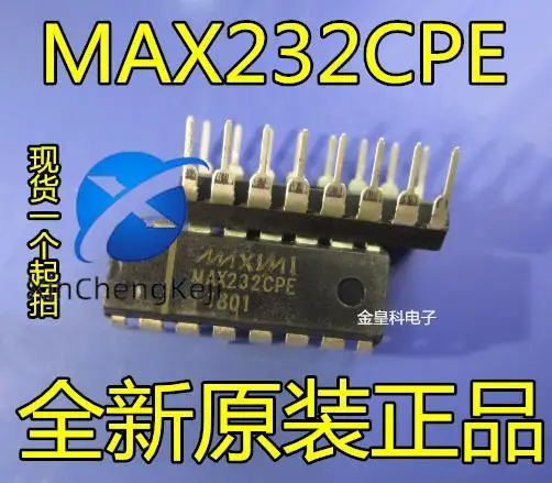 

30 шт. Оригинальный Новый MAX232CPE MAX232EPE DIP16 преобразование последовательного порта связи