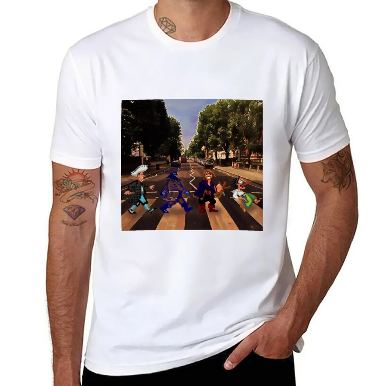 New Monkey Island Road - T-Shirt plain t-shirt Aesthetic clothing oversized t shirts for men
New Monkey Island Road - T-Shirt plain t-shirt Aesthetic clothing oversized t shirts for men