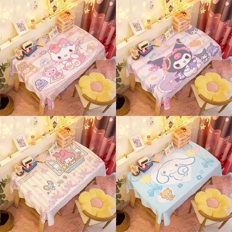 Sanrio Hello Kitty My Melody Cinnamoroll Ins Tablecloth Girl Heart Cartoon Cute Dormitory Bedroom Study Book Household Products
Sanrio Hello Kitty My Melody Cinnamoroll Ins Tablecloth Girl Heart Cartoon Cute Dormitory Bedroom Study Book Household Products