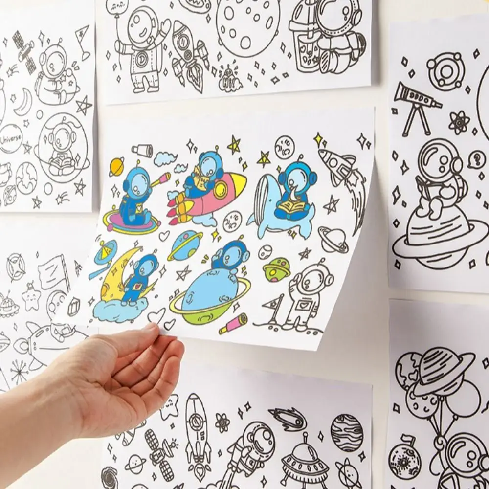 Animal Children Coloring Activity Book Funny Space Portable Color Filling Toy Educational Paper Gifts
Animal Children Coloring Activity Book Funny Space Portable Color Filling Toy Educational Paper Gifts