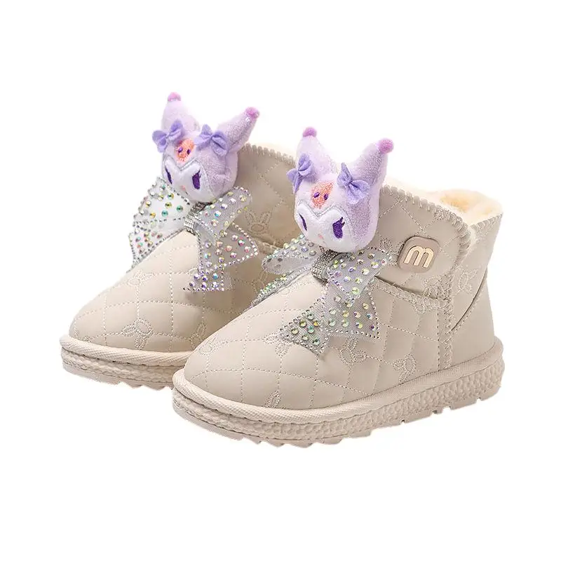 Sanrio Kuromi Shoes Kids Kawaii Anime Plush Doll Boots Sweet Cute Cartoon Shoes Winter Non Slip Lightweight Gifts for Girls
Sanrio Kuromi Shoes Kids Kawaii Anime Plush Doll Boots Sweet Cute Cartoon Shoes Winter Non Slip Lightweight Gifts for Girls