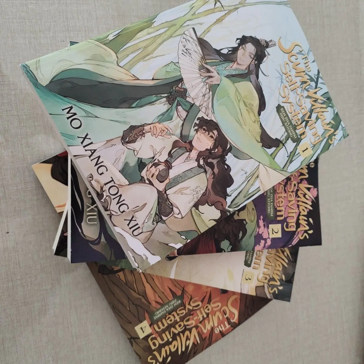 Напечатанная версия самосберегающая система The Scum злодей MXTX Bl, романы любви в английском издании, Ren Zha Fan Pai Vol.1-Vol.4
Напечатанная версия самосберегающая система The Scum злодей MXTX Bl, романы любви в английском издании, Ren Zha Fan Pai Vol.1-Vol.4