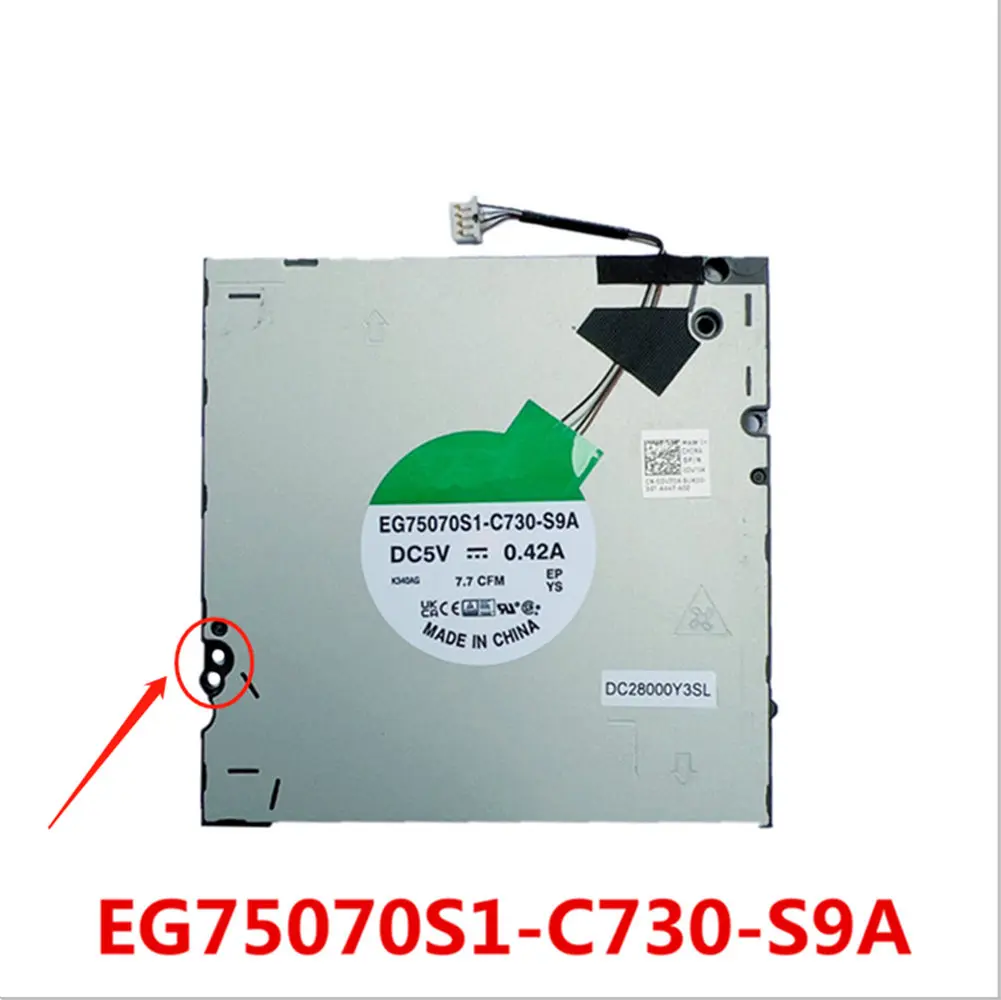 New laptop CPU cooling fan Cooler Notebook PC for DC28000Y3SL CN-0DV704 CN-ODV704 EG75070S1-C730-S9A DC5V 0.42A 4Pin New laptop CPU cooling fan Cooler Notebook PC for DC28000Y3SL CN-0DV704 CN-ODV704 EG75070S1-C730-S9A DC5V 0.42A 4Pin