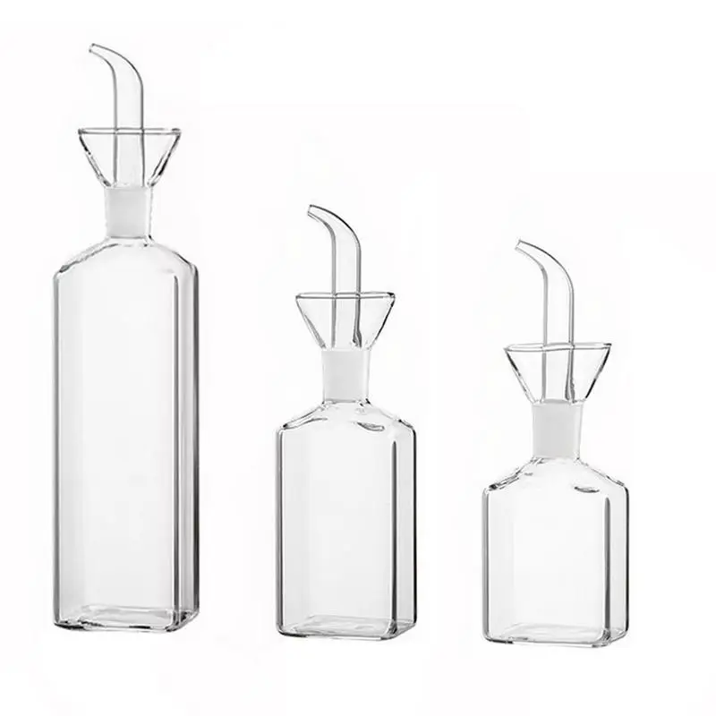 Kitchen Oil Dispenser Bottle Oil Bottle Leak proof High Borosilicate Glass for Camping BBQ Baking Vinegar Olive Oil Dispenser
Kitchen Oil Dispenser Bottle Oil Bottle Leak proof High Borosilicate Glass for Camping BBQ Baking Vinegar Olive Oil Dispenser