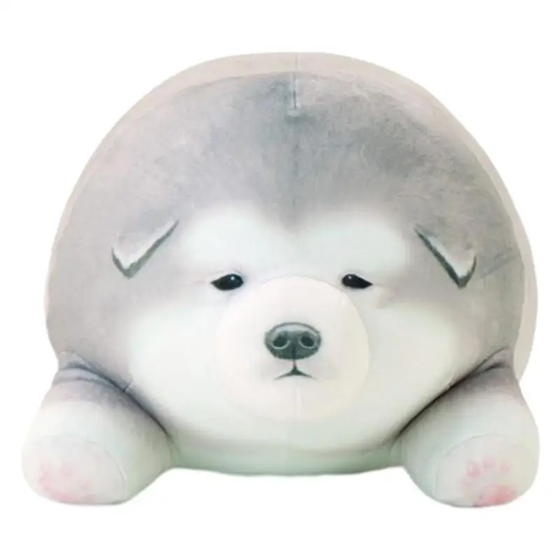 

New Kawaii Siberian Husky Dog Plush Pillow Simulation Stuffed Animal Husky Dog Plush Toy Home Decor Boys Girls Soft Toys gifts