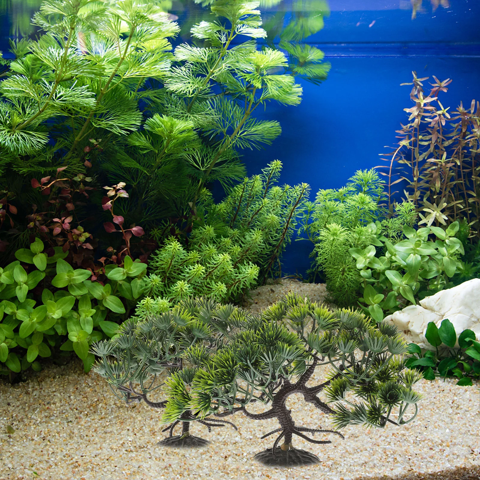 2Pcs Fish Tank Simulation Pine Tree Realistic Plant Aquarium Plant Ornament Aquarium Decoration
2Pcs Fish Tank Simulation Pine Tree Realistic Plant Aquarium Plant Ornament Aquarium Decoration