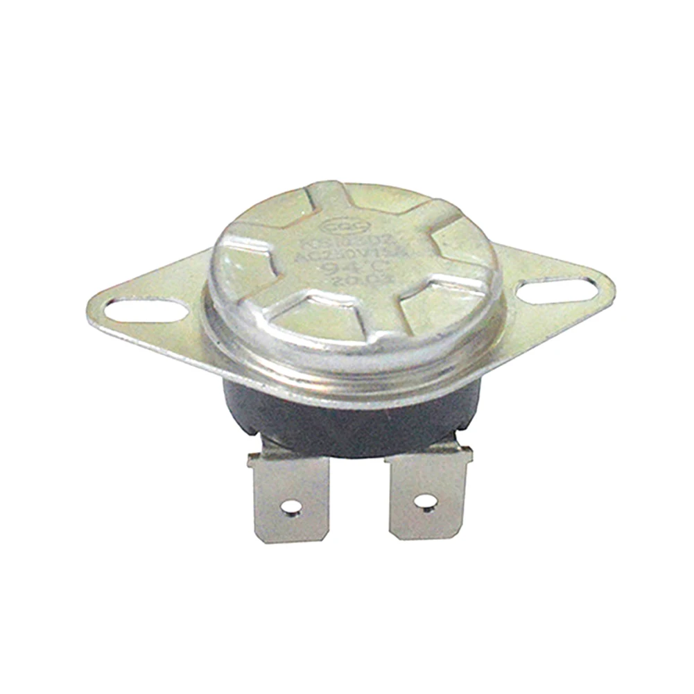 KSD302 термоконтроль переключатель 94 ℃ AC 250V/15A контактный датчик с двойным металлическим чипом KSD302 аксессуары для термостата
KSD302 термоконтроль переключатель 94 ℃ AC 250V/15A контактный датчик с двойным металлическим чипом KSD302 аксессуары для термостата