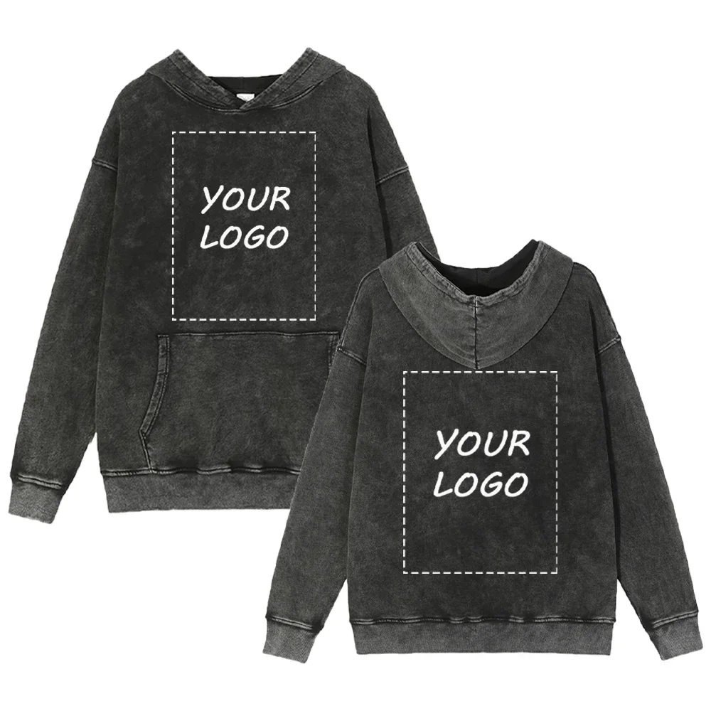 Custom Link 100% Cotton Washed Retro Hoodies Custom Your Own Design Printing Vintage Sweatshirts
Custom Link 100% Cotton Washed Retro Hoodies Custom Your Own Design Printing Vintage Sweatshirts