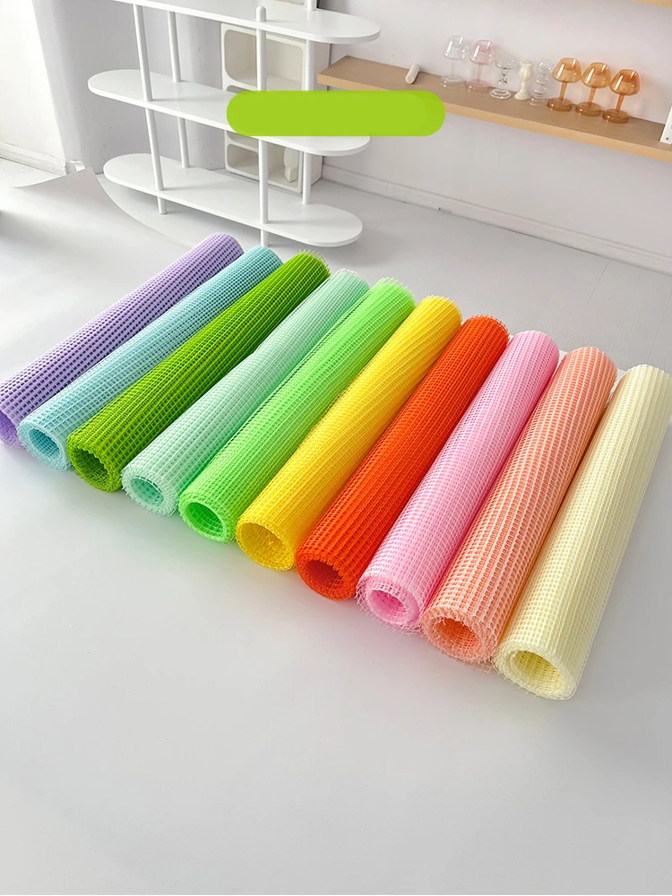 Sweets Macaron Colorful Hollow Square Korean Flower Packing Gauze, DIY Handmade Flower Art, Packaging Materials for Flower Shop
Sweets Macaron Colorful Hollow Square Korean Flower Packing Gauze, DIY Handmade Flower Art, Packaging Materials for Flower Shop