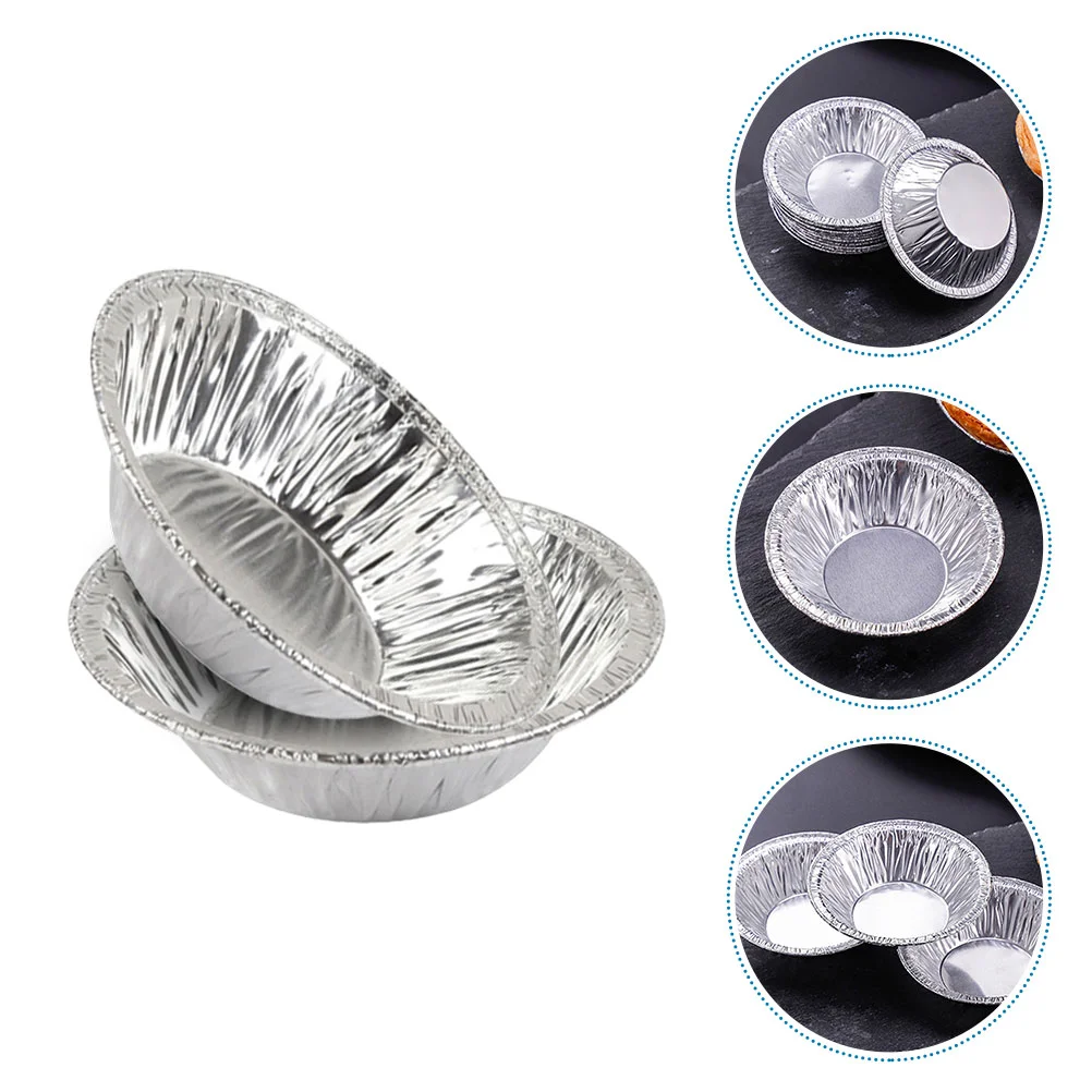 200 Pcs Egg Tart Mold Round Tray Cake Baking Cups Molds Pudding Tin Foil Muffin Container
200 Pcs Egg Tart Mold Round Tray Cake Baking Cups Molds Pudding Tin Foil Muffin Container