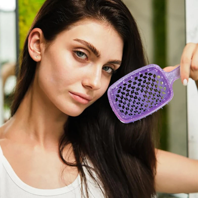 Расческа с воздушной подушкой, спутанная расческа для волос, щетка для массажа, антистатические, с вырезами, щетки для влажных вьющихся волос, парикмахерский инструмент для укладки 
Расческа с воздушной подушкой, спутанная расческа для волос, щетка для массажа, антистатические, с вырезами, щетки для влажных вьющихся волос, парикмахерский инструмент для укладки