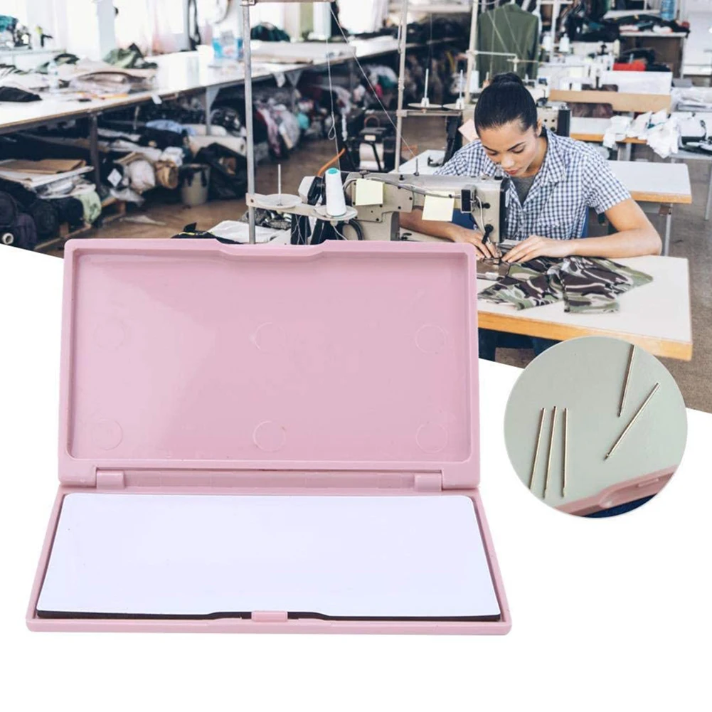 Needle Storage Box Magnetic Needle Container Box Textile Weaving Capsules Self Contained Storage Portable Tools 6.7x11x1cm
Needle Storage Box Magnetic Needle Container Box Textile Weaving Capsules Self Contained Storage Portable Tools 6.7x11x1cm