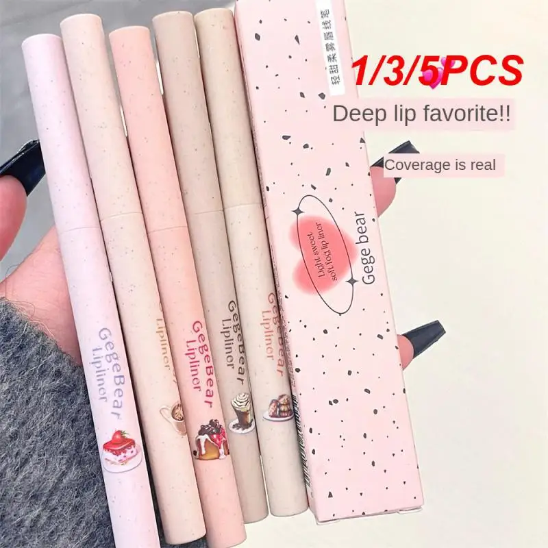 1/3/5 шт. Gege Bear пятицветный мягкий туманный карандаш для губ Карандаш для контура губ долговечный карандаш для губ женская косметика карандаш для губ 
1/3/5 шт. Gege Bear пятицветный мягкий туманный карандаш для губ Карандаш для контура губ долговечный карандаш для губ женская косметика карандаш для губ