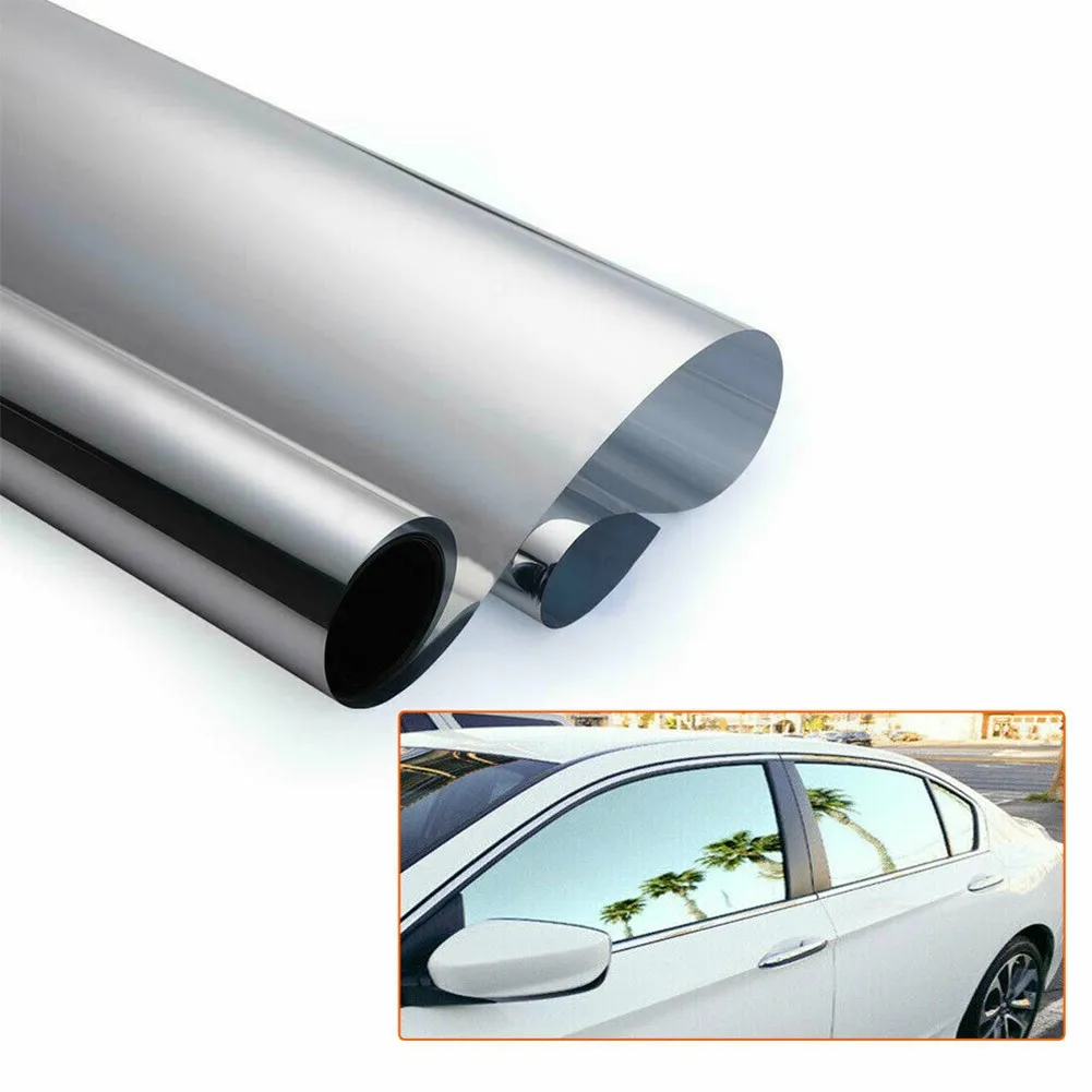 Car Casement Tint Film Chrome For Home Accessories Anti-UV Mirror Silver Office Glass Roll Uncut 19.7 X 118.1in
Car Casement Tint Film Chrome For Home Accessories Anti-UV Mirror Silver Office Glass Roll Uncut 19.7 X 118.1in