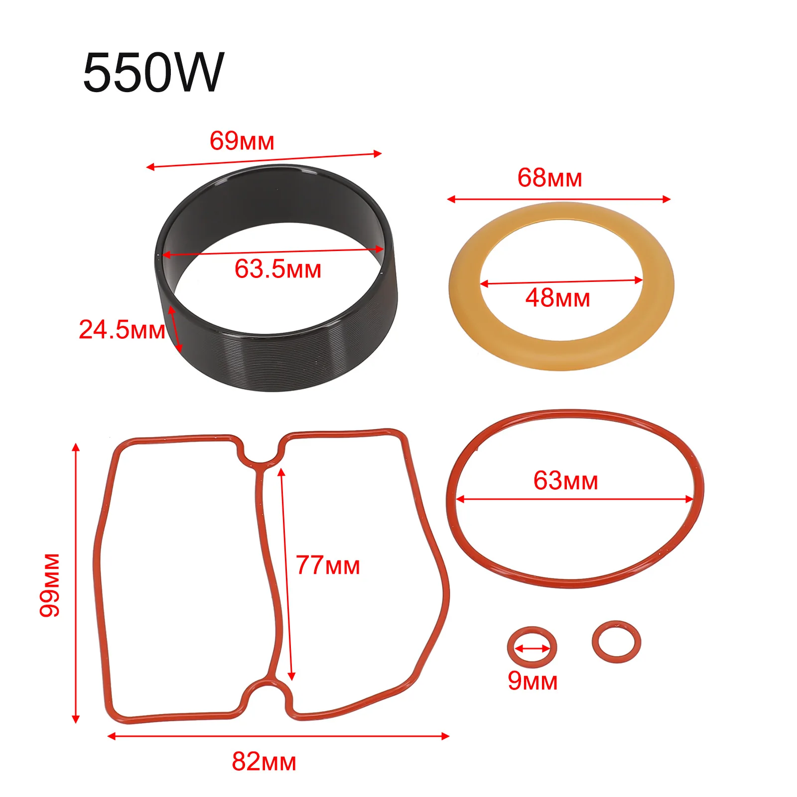 Complete Replacement Cylinder and Piston Ring Set for Oil Free Mute Air Compressor Durable Rubber Construction
Complete Replacement Cylinder and Piston Ring Set for Oil Free Mute Air Compressor Durable Rubber Construction