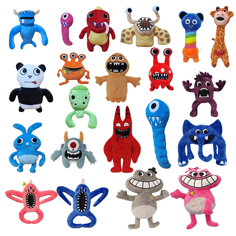 

【In Stock】Garten of Banban Plush Toys Horror Game Figure Doll Cartoon Stuffed Animal Banban Monster Plushie Gift for Kids