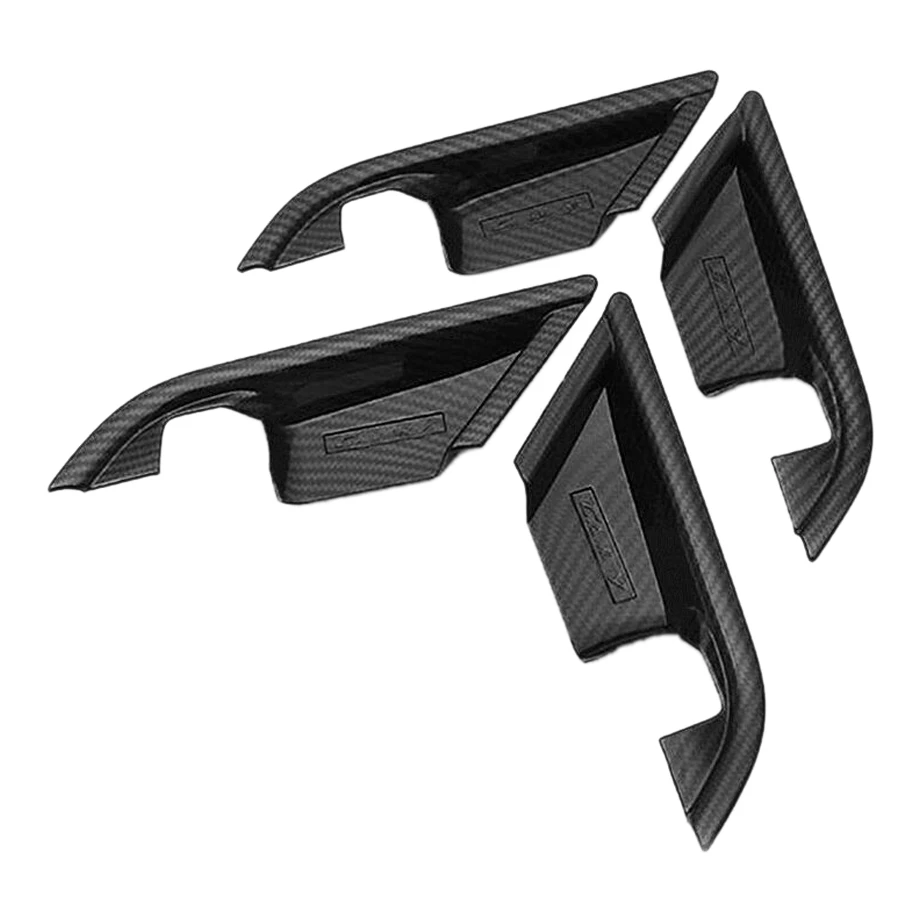 Inner Door Handle Decoration Cover ABS Door Bowl Trim Sticker Carbon Fiber Style for Toyota Camry 2018-2020 with Logo
Inner Door Handle Decoration Cover ABS Door Bowl Trim Sticker Carbon Fiber Style for Toyota Camry 2018-2020 with Logo