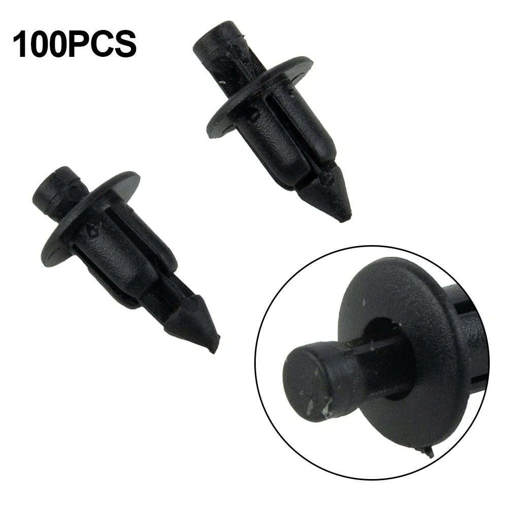 100 Pcs Auto Fastener Clip 6mm Black Rivet Screw Body Trim Panel Retainer ForHonda ATV Motorcycle Car Accessories
100 Pcs Auto Fastener Clip 6mm Black Rivet Screw Body Trim Panel Retainer ForHonda ATV Motorcycle Car Accessories