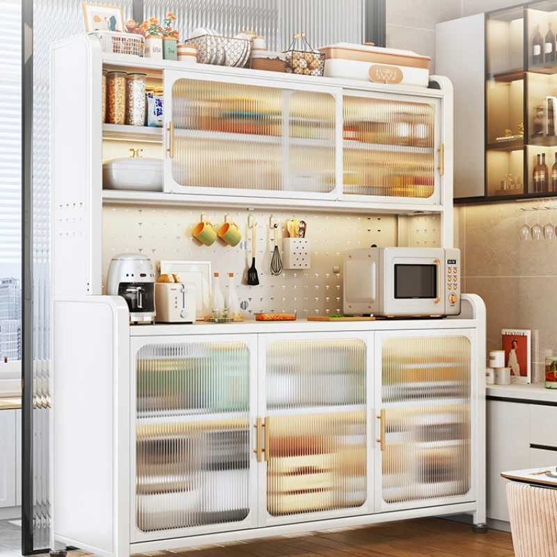 Kitchen storage rack, multi-layer with cabinet door, floor to floor dining cabinet, oven storage rack
Kitchen storage rack, multi-layer with cabinet door, floor to floor dining cabinet, oven storage rack