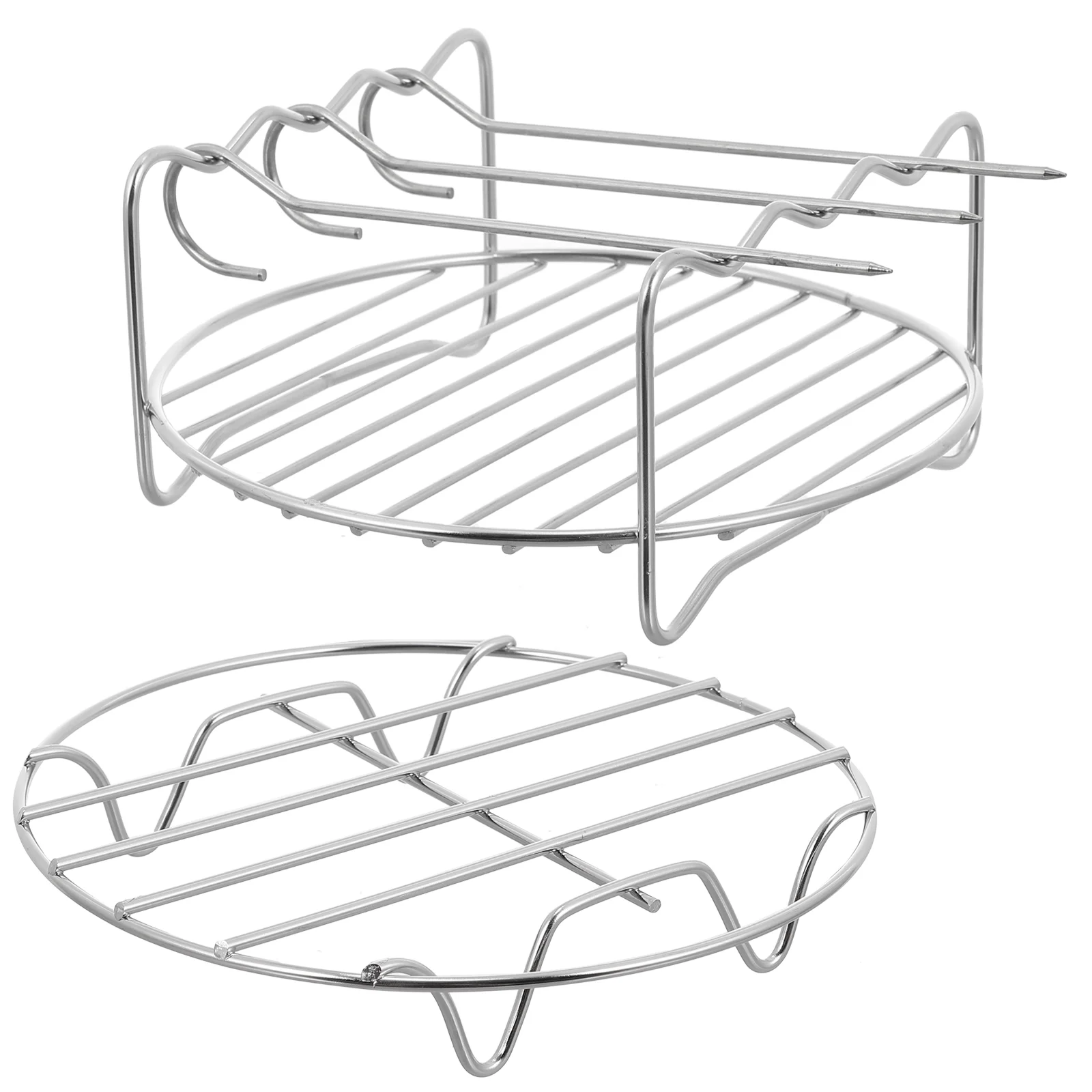 Grill Air Fryer Rack Kitchen Tools Griddle Accessories Supplies Stainless Steel Pot Holders
Grill Air Fryer Rack Kitchen Tools Griddle Accessories Supplies Stainless Steel Pot Holders