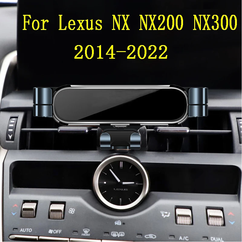 Car Phone Holder For Lexus NX NX200 NX300 350h 450h 2014-2022 Car Styling Bracket GPS Stand Rotatable Support Mobile Accessories
Car Phone Holder For Lexus NX NX200 NX300 350h 450h 2014-2022 Car Styling Bracket GPS Stand Rotatable Support Mobile Accessories