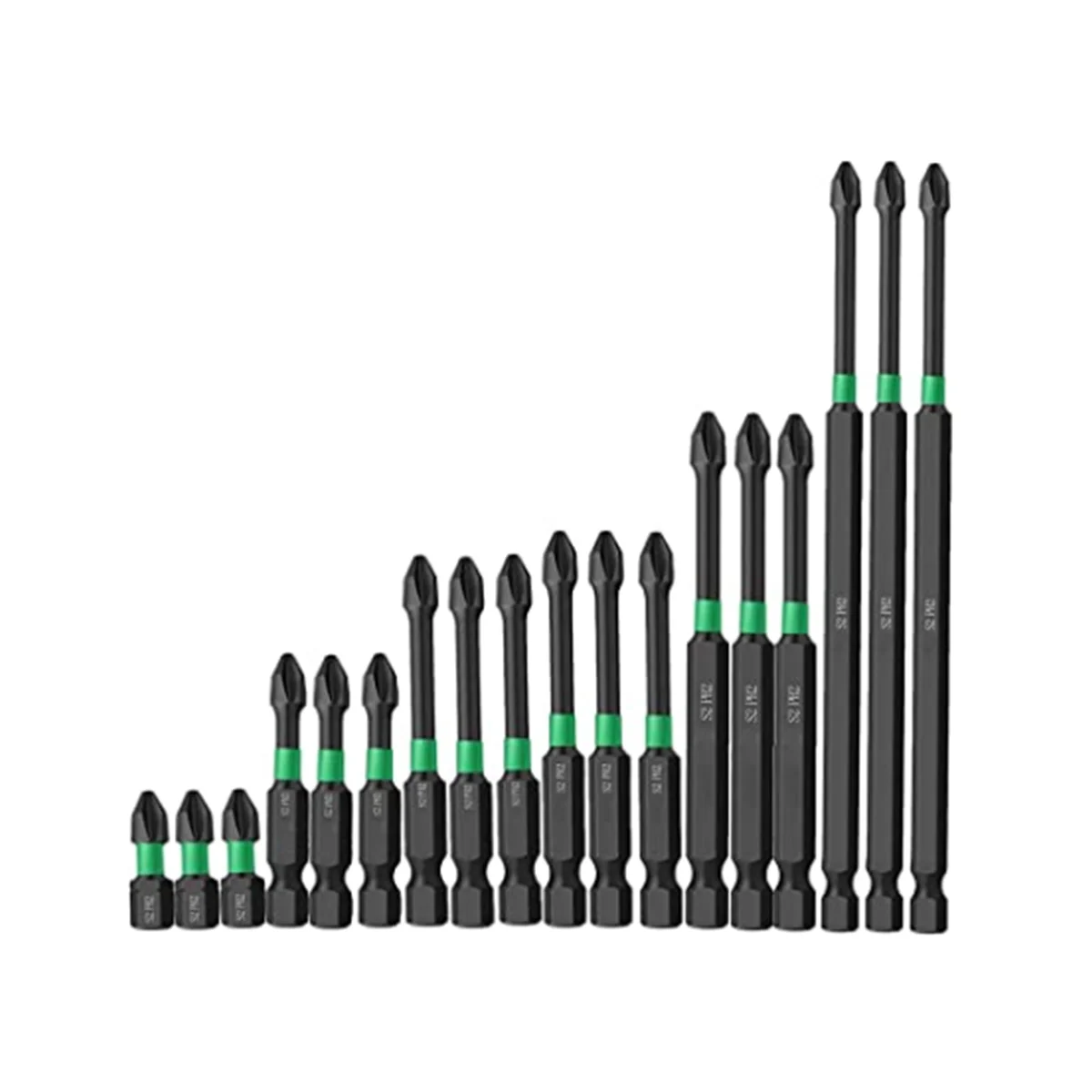 Magnetic Screwdriver Bit Set, 18Pcs Magnetic Head Bits, Steel Screwdriver Bit for Power Screwdriver Impact Drill
Magnetic Screwdriver Bit Set, 18Pcs Magnetic Head Bits, Steel Screwdriver Bit for Power Screwdriver Impact Drill