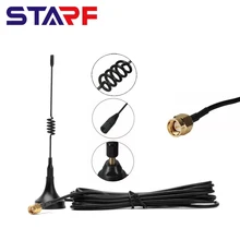 Magnetic Antenna SMA Male Magnetic Base Aerial GSM GPRS Network Signal Antenna 3dBi 433MHz For Wireless Router Modem
Magnetic Antenna SMA Male Magnetic Base Aerial GSM GPRS Network Signal Antenna 3dBi 433MHz For Wireless Router Modem