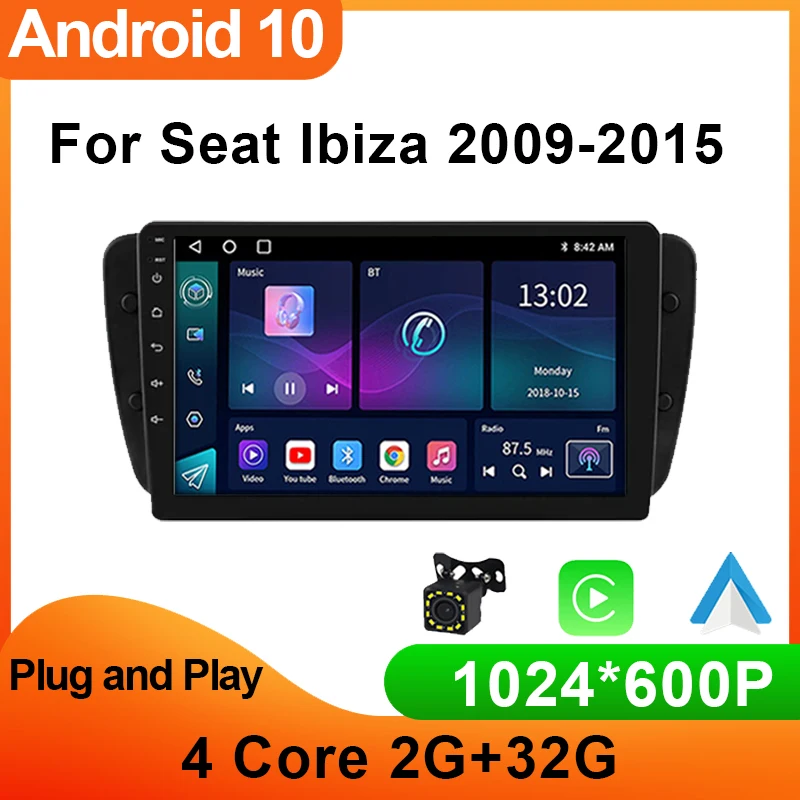 Android 10 Car Radio DVD Multimedia Video Player For Seat Ibiza 6j 2009 - 2015 MK4 FR Navigation GPS Wired Carplay Auto Wifi 4G
Android 10 Car Radio DVD Multimedia Video Player For Seat Ibiza 6j 2009 - 2015 MK4 FR Navigation GPS Wired Carplay Auto Wifi 4G