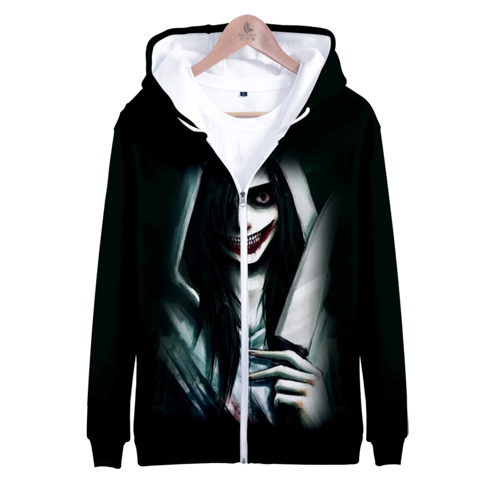 3D Print Jeff The Killer Men Women Fashion Oversized Harajuku Zipper hoodis Sweatshirt Casual Hoodies Highstreet
3D Print Jeff The Killer Men Women Fashion Oversized Harajuku Zipper hoodis Sweatshirt Casual Hoodies Highstreet