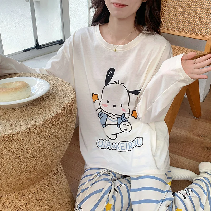 Kawaii Sanrio аниме почтовые пижамные комплекты клетчатая Пижама XXL штаны с длинным рукавом пижамы Mujer девушки Домашняя одежда Повседневная
Kawaii Sanrio аниме почтовые пижамные комплекты клетчатая Пижама XXL штаны с длинным рукавом пижамы Mujer девушки Домашняя одежда Повседневная