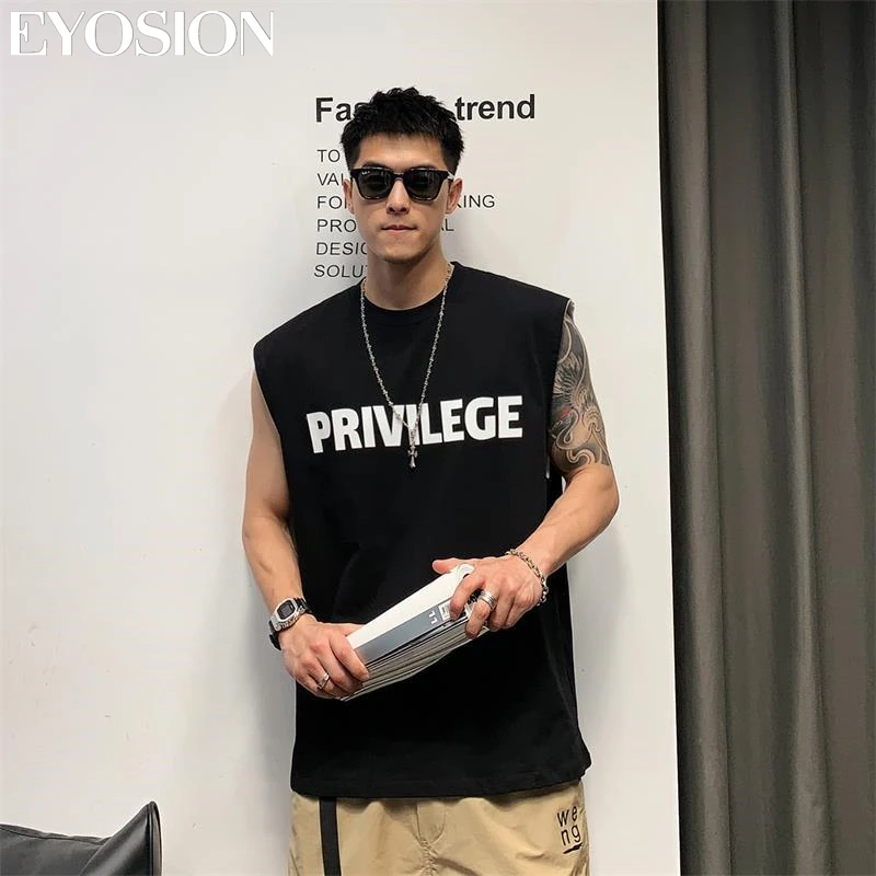 Men's Vest Top Letters Oversized Loose Male Cotton Sleeveless Tee Shirt 2023 Summer Basketball Sports Tank 4XL
Men's Vest Top Letters Oversized Loose Male Cotton Sleeveless Tee Shirt 2023 Summer Basketball Sports Tank 4XL