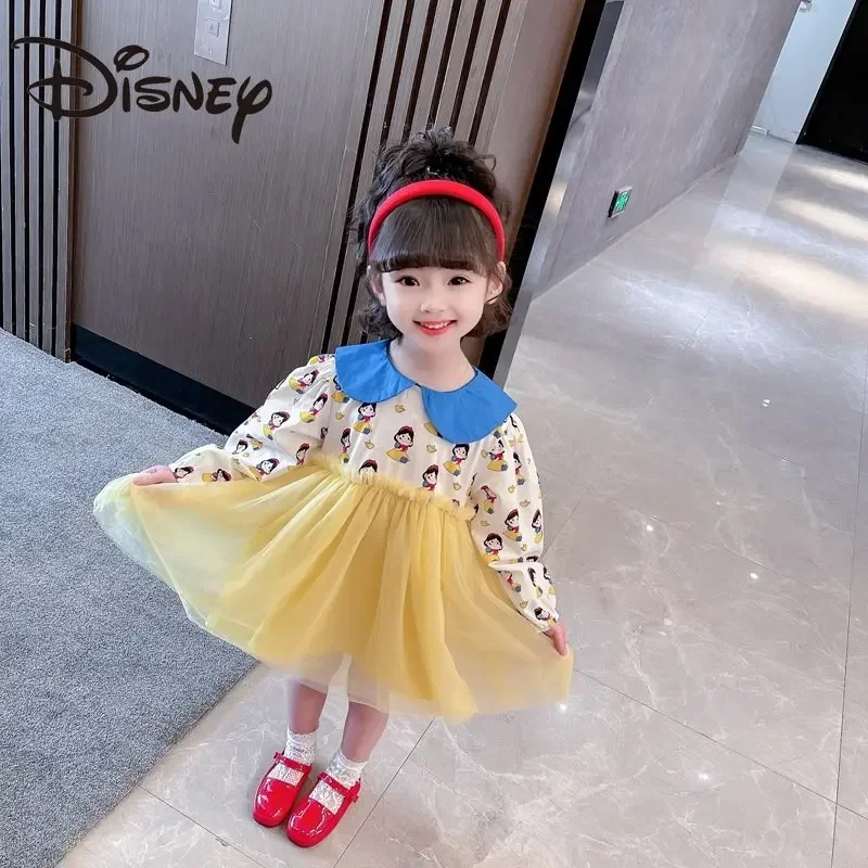 

Girls Dress 2023 Disney Snow White Summer Baby Clothes Kids Dresses Princess Party Costume For Children Outfits Sofia Clothing