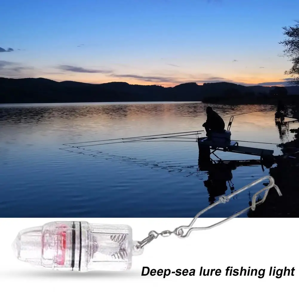 Fish Lure Light Sturdy Submersible Low Consumption Multi-colors Lighting Underwater Fish Lamp for Angling
Fish Lure Light Sturdy Submersible Low Consumption Multi-colors Lighting Underwater Fish Lamp for Angling